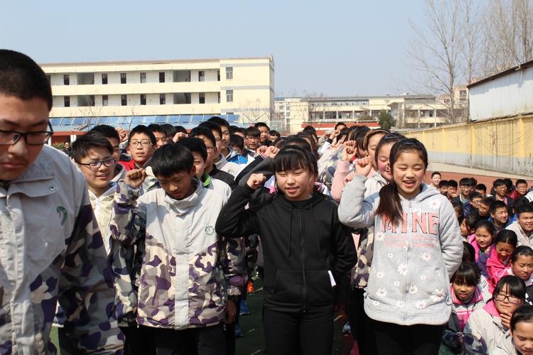 3月16日徐州市铜北润杰学校百日之师大会