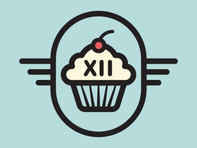 慕斯喀拉采集到cupcake logo