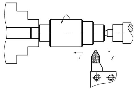 工件装夹示意图