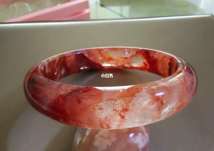 绝美红胶花手镯 54mm 219元_手镯_奶油_水晶_时尚_配饰_首饰