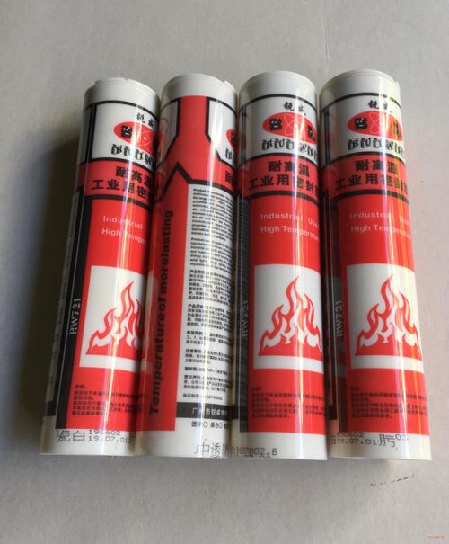 高强度无硅密封胶耐高温密封胶高温玻璃胶