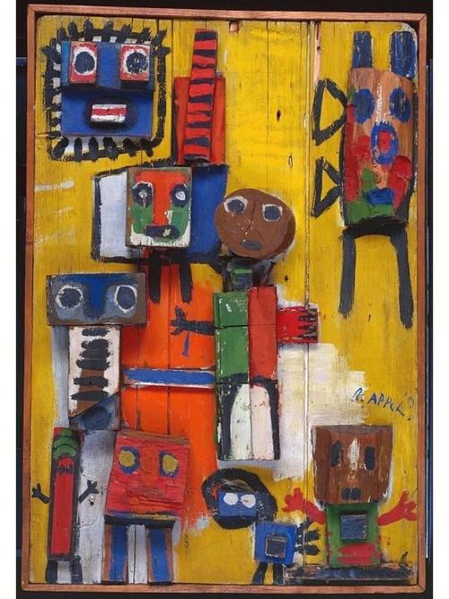 �经历:卡雷尔·阿佩尔在14岁时就开始进行绘画创作,1940年开始在