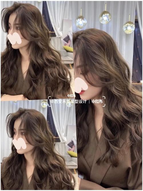 中长发烫发 蛋卷头 法式烫发 羊毛卷 木马卷