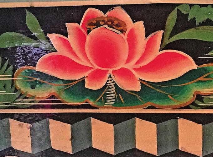 民居壁画炕围子