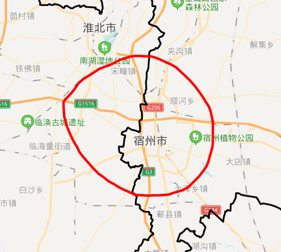 宿州市交通规划设想,最应该修砀山至灵璧的高速公路