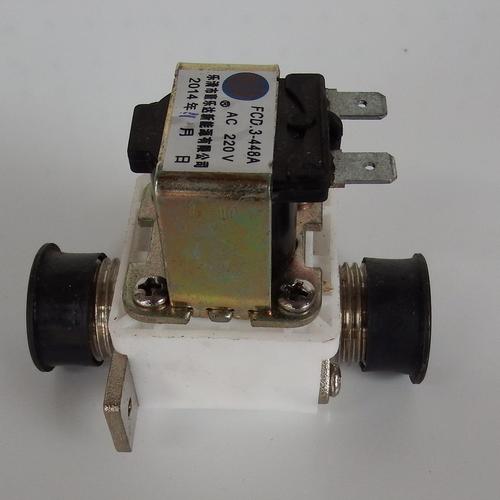 商用节能饮水机原厂配件步进式双聚能电开水器220v进出水电磁阀