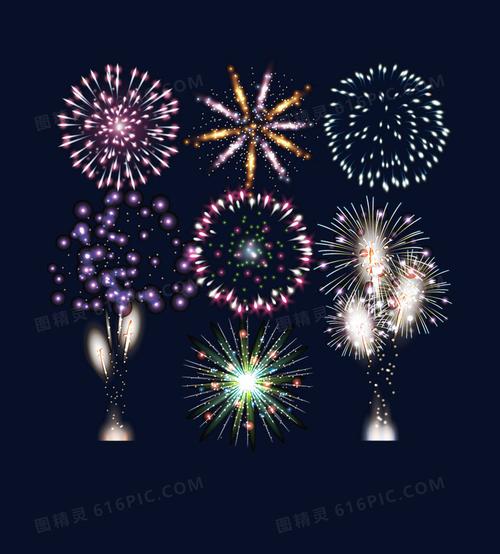 图精灵 免抠元素 装饰图案 > 烟火素材