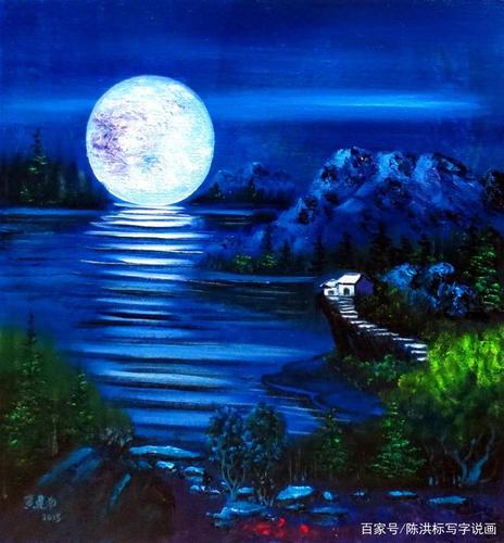 中秋夜,他画的九个月亮,晒朋友圈却燃爆了,为何大家