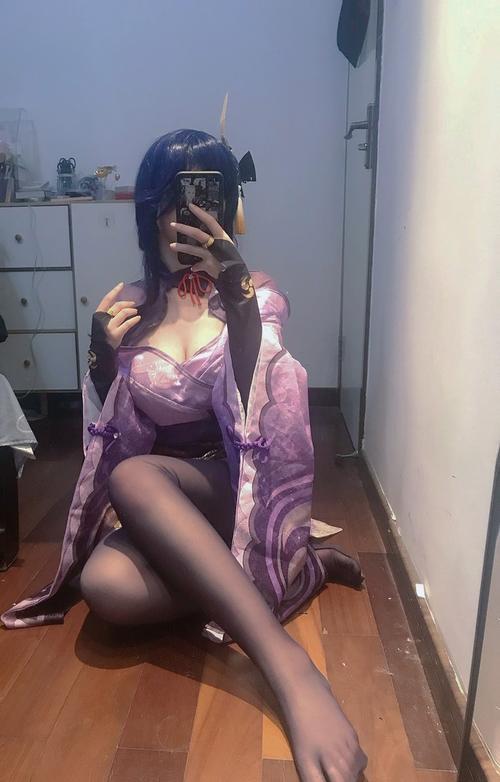 原神雷神巴尔cos试衣