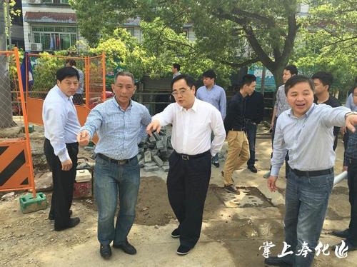 今天(5月4日),市委副书记,市长高浩孟,副市长方国波一行调研我市水利