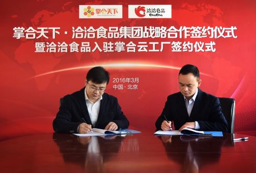 洽洽食品握手掌合天下谋局"互联网 快消品"未来