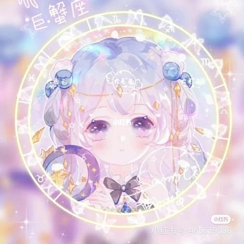 巨蟹座版的可爱仙气头像来了_巨蟹座_头像_素材_头像