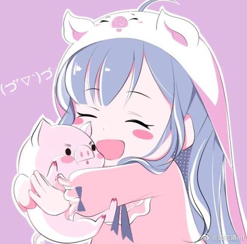 可爱动漫头像( . ) 一条小团团