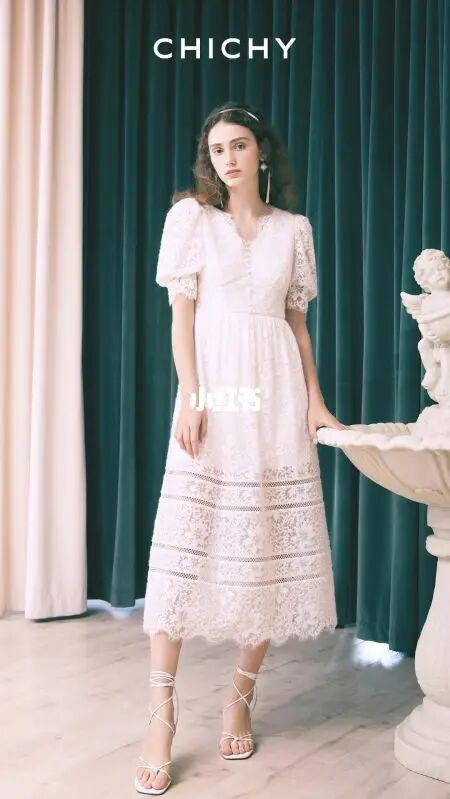 「chichy」 #明星私服 94电影频道主持人78巧筠94 穿着chichy