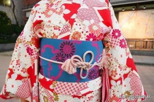 日本女人和服背后的小枕头干啥用与腰带有关