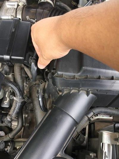 新天籁自己动手换空气滤芯和空调滤芯