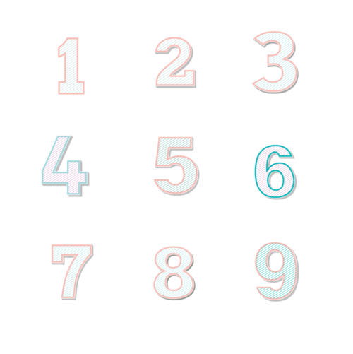 "数字字体设计"