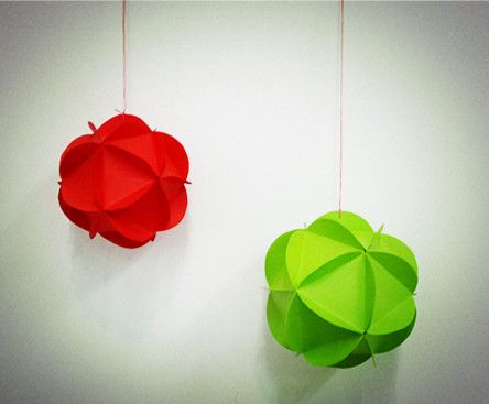 [转载]新年彩球制作