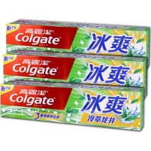 高露洁冰爽劲白牙膏