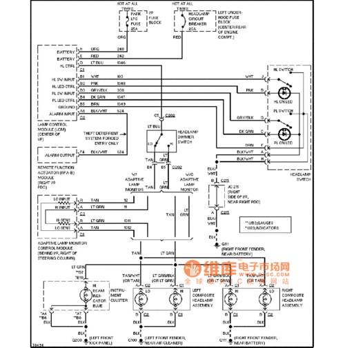 上海凯越仪表电路图-别克-维库电子市场网