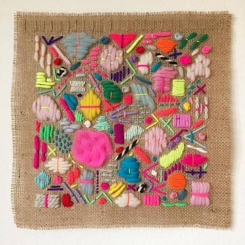 手工艺人 elizabeth pawle 的刺绣和挂毯作品 - 手工客,高质量的手工