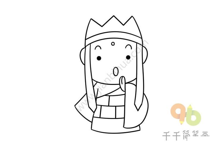 q版西游记师徒四人简笔画图片大全