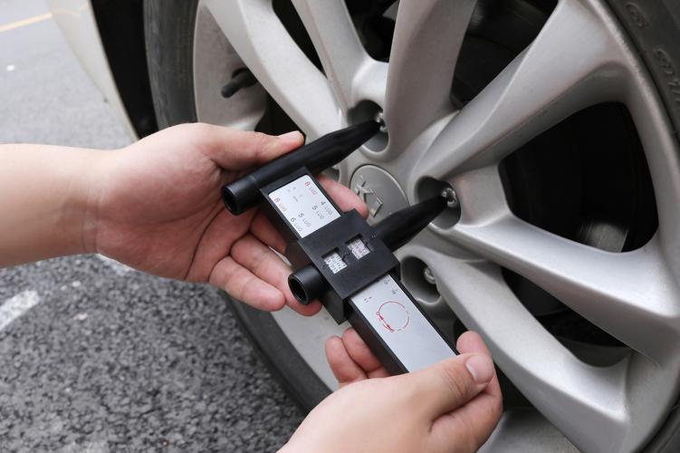跨境pcd卡尺 pcd尺 8lug 轮毂孔距测量工具 轮毂尺子