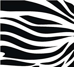 黑白斑纹斑马纹背景