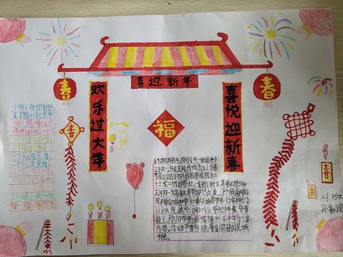 我眼里的中国年! ――宁津县第一实验小学二年级组特色作业展示