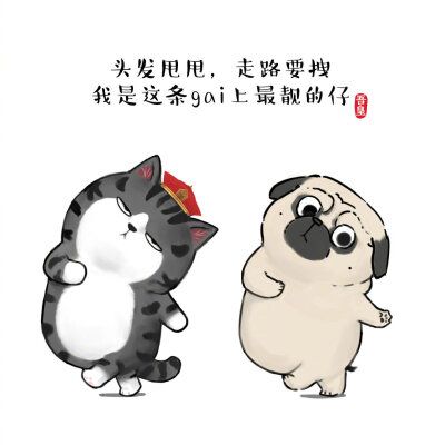 吾皇和巴扎黑情侣头像