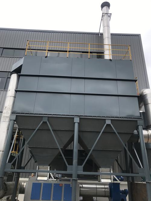 浙江奥斯特汽车配件橡胶粉尘除尘布袋除尘器旋风除尘器安装安毕