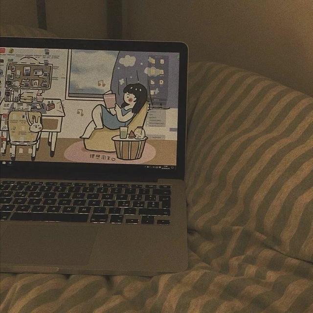 来签收小众背景图