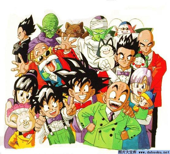 求一张七龙珠全部人大合照的照片