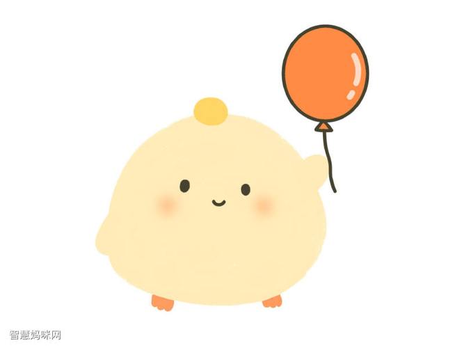 可爱小鸡表情包简笔画图片