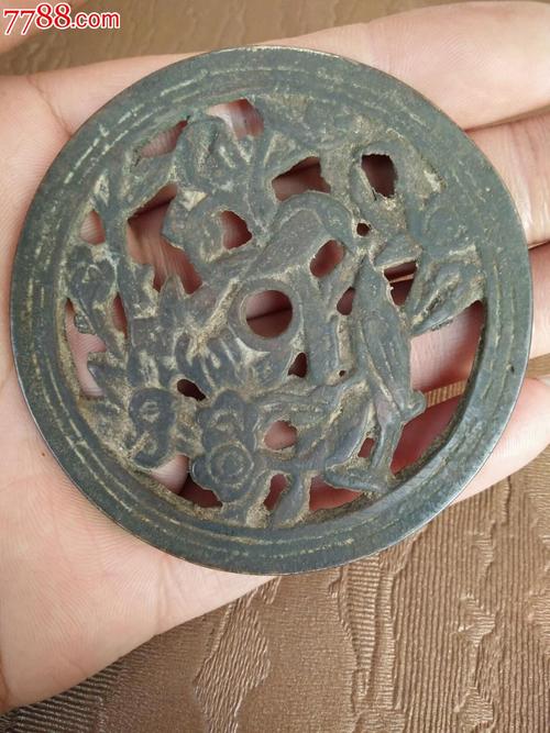 花鸟镂空花钱