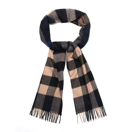 burberry黑色格纹女士围巾8022349 时尚百搭