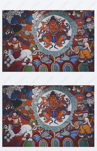 云南纳西族东巴文化少数民族文化图腾