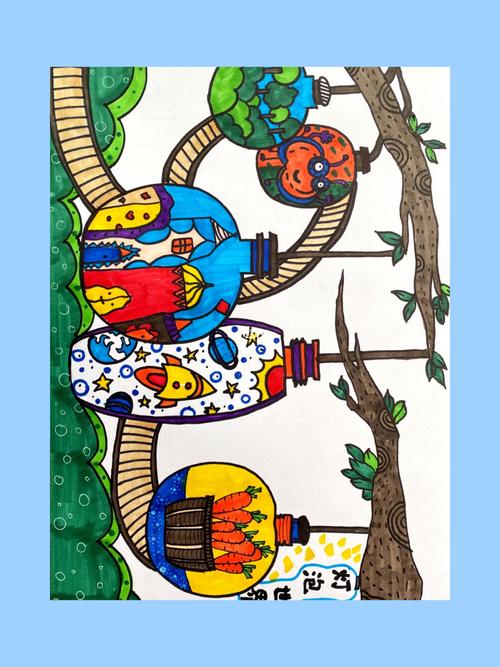 灯泡的联想～_联想怎么样_创意美术_少儿创意美术_文化_绘画