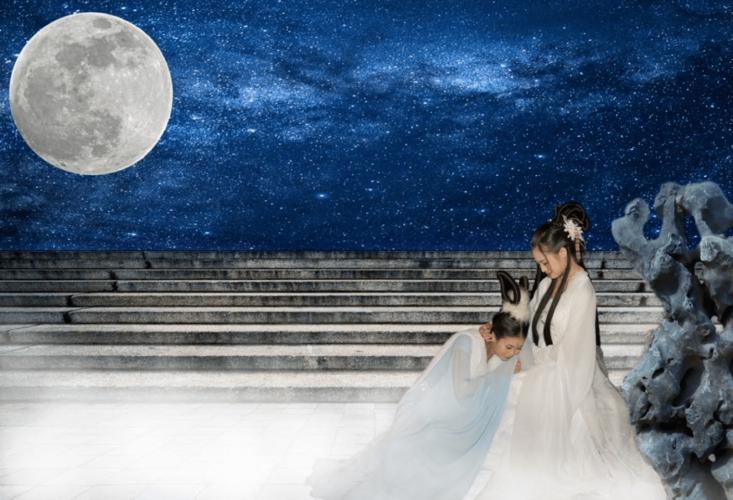 绝美的广寒宫仙子