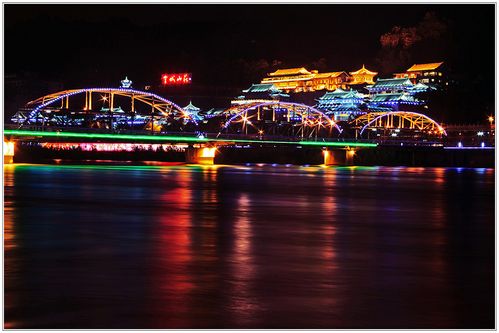 兰州黄河之夜