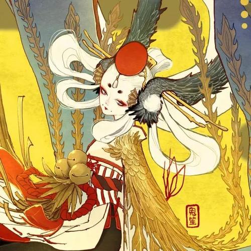 国内画师插画师鬼笙作品欣赏浮世绘阴阳师