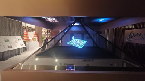 全息投影--360度全息沙盘