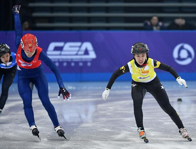 短道速滑——中国杯精英联赛总决赛:女子3000米接力赛况