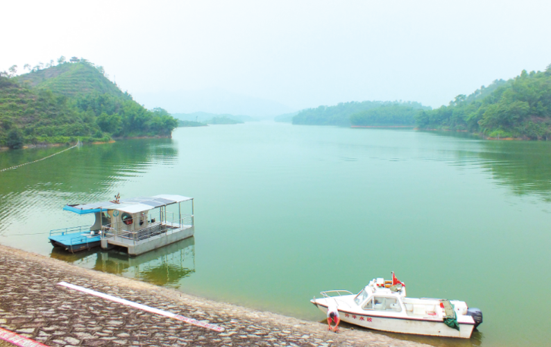 事实上,大沙河水库还有一个更响亮,更美丽的名字——孔雀湖.
