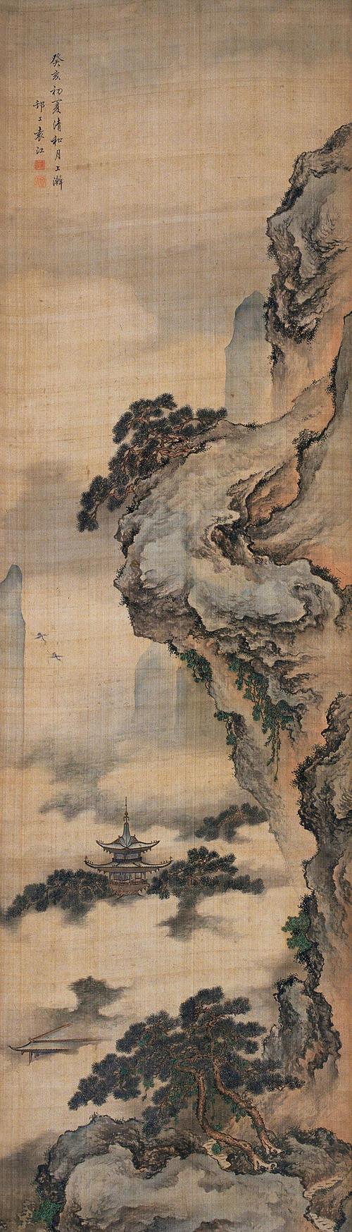 p>袁江(1662年—1735年),字文涛,号岫泉,江都(今江苏扬州)人,清代画家