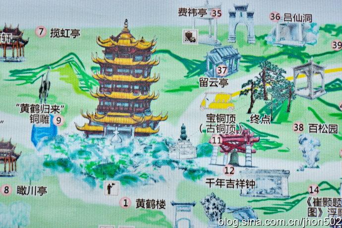 武汉 粗制滥造的新建黄鹤楼-2014.9.13