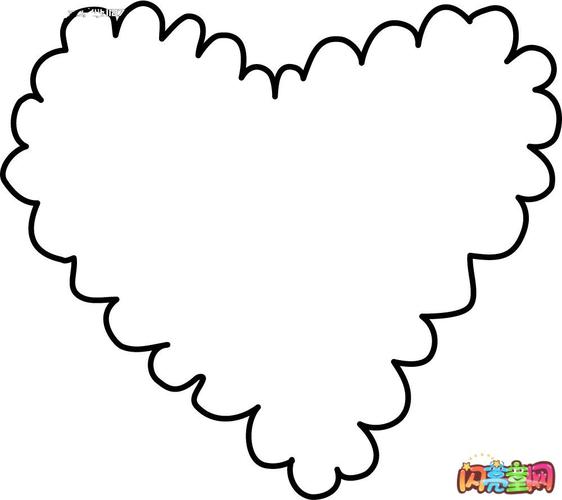关于爱心简笔画