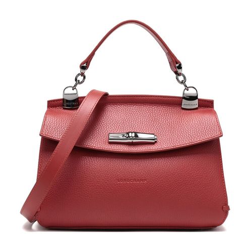 longchamp 珑骧 longchamp madeleine 女士系列火红色