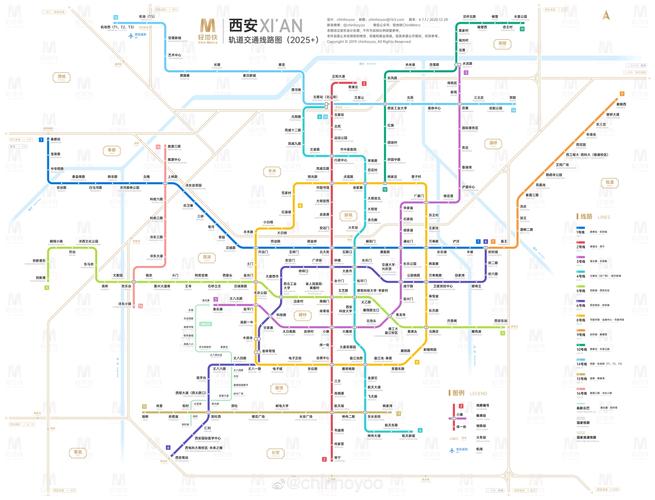 西安地铁2025 规划