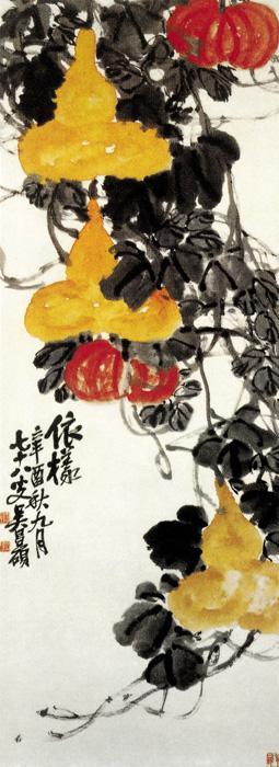 葫芦图 吴昌硕